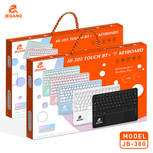 JEQANG Teclado BT con Touchpad Carga tipo C Compatible con 3 sistemas Nuevo teclado para computadora portátil - Product Image 6