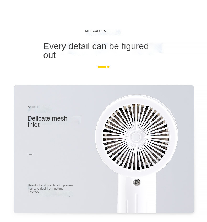 Low price Hair dryer Mini portable Hot and cold wind Negative ion hair dryer home student dormitory wholesale salon gift custom