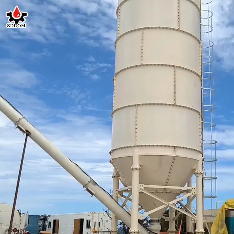 3% de réduction sur le prix du silo à ciment usagé à stockage horizontal Offres Spéciales pour centrale à béton prête à l'emploi