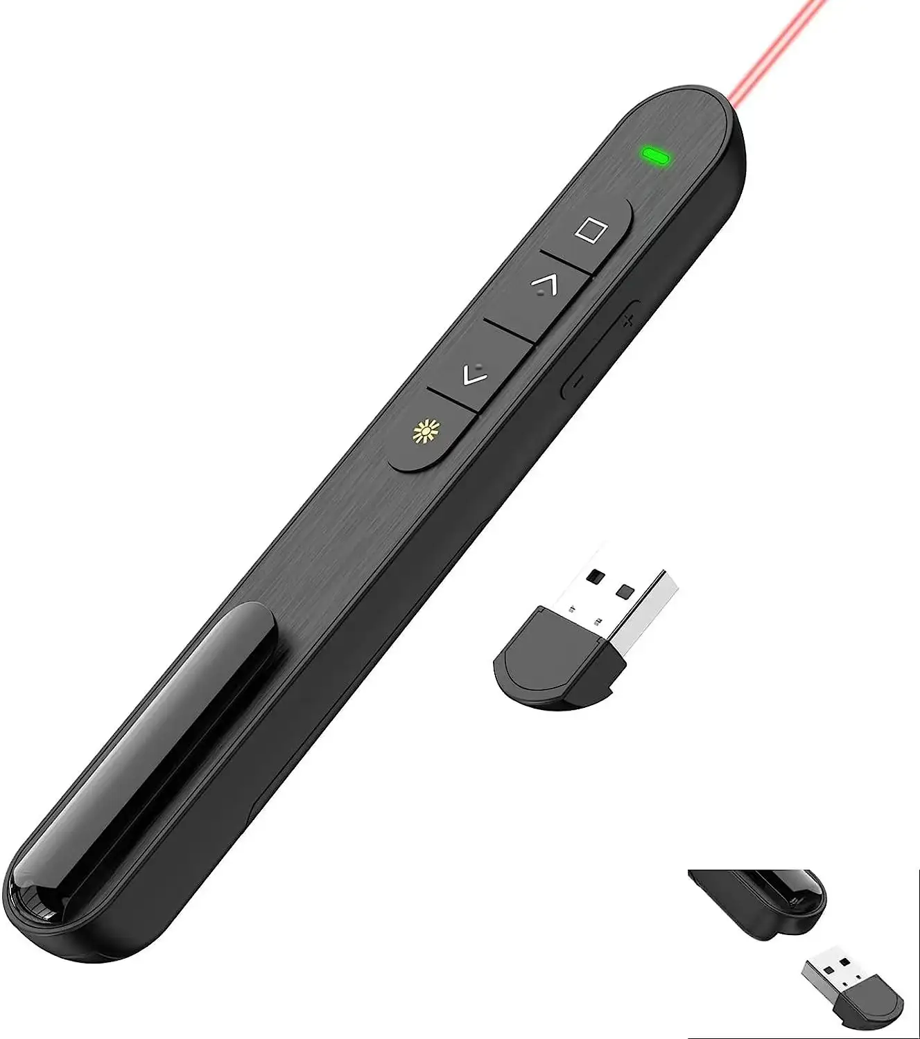 K500 2024 di vendita calda insegnamento Flip Pen PPT Wireless Host Flip Pen per la conferenza