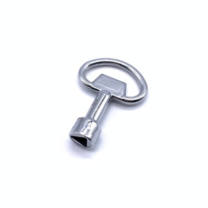 三角キークォーターターンロックキー電気パネルロックキー - Product Image 1