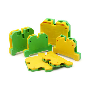 Flapper <strong>Spring</strong> Type Through Safety GuideConnector Feed Through Ground <strong>Terminal</strong> <strong>Block</strong> Screw <strong>Connection</strong> - Product Image 1