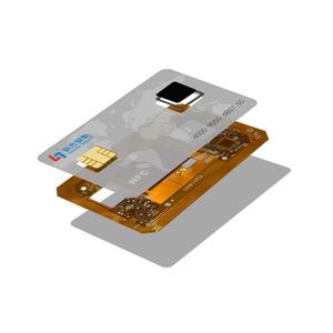 טביעת אצבע Biometrics תשלום אשראי nfc מותאם אישית 13.56mhz חכם כרטיס rfid עמיד למים אבטחה גבוהה - Product Image 2