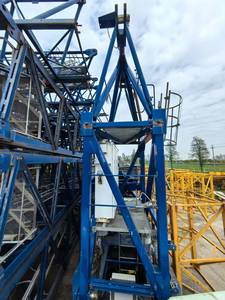 C21CM335/18t second-hand Tower <strong>Crane</strong> High performance, energy-saving, and supporting industrial and building applications - Product Image 5