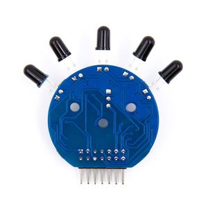 Stock CL0065 New 1Pc Five Way / Channel Flame Sensor <strong>Module</strong> <strong>Analog</strong> Digital Dual <strong>Output</strong> Fire Extinguishing Board - Product Image 2