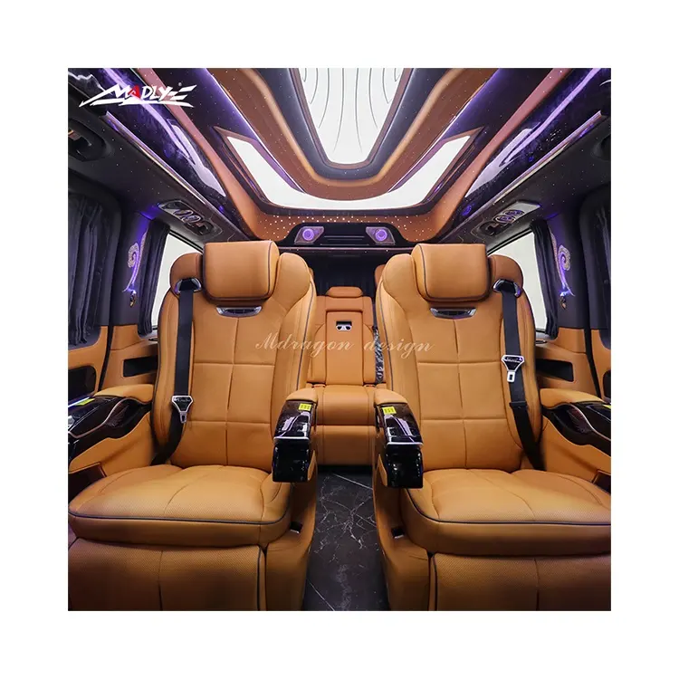 Madly No.1-Chine Sièges d'affaires de luxe personnalisés VIP Vito W447 pour Mercedes Benz Vito Seat pour Benz Vito Conversions intérieures