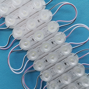 <strong>LED</strong> Light Module with Lens DC12V SMD 3030 3 <strong>Led</strong> <strong>2W</strong> 62mm*18mm*12mm DC <strong>12V</strong> IP65 Waterproof <strong>LED</strong> Back Light for Lighting Box - Product Image 1