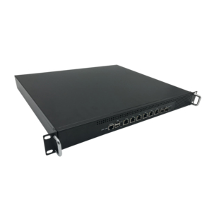 1U Rackmount Router PC <strong>Network</strong> Appliance with Intel Core I3/i5/i7 Xeon Industrial Pc with 6 GbE LAN 2 GbE SFP - Product Image 1