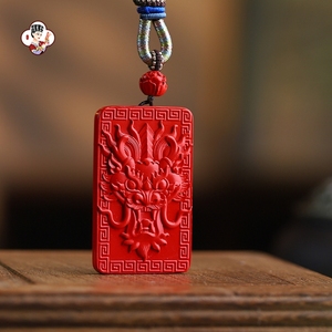 Necklaces for Women Fashion Accessories Jewelry Loong Pendant <strong>Red</strong> Ruby Charms for Jewelry Making