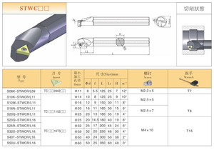 Barra de corte de torno CNC de precisión, soporte de torneado, insertos de TCMT1102, herramientas de torneado interno de acero de resorte personalizadas - Product Image 4