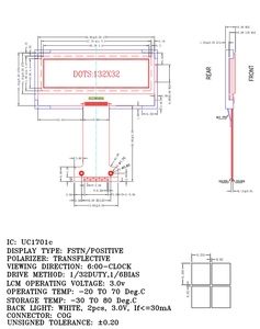 13232 moduli LCD Controller grafico universale Fstn/positivo - Product Image 5