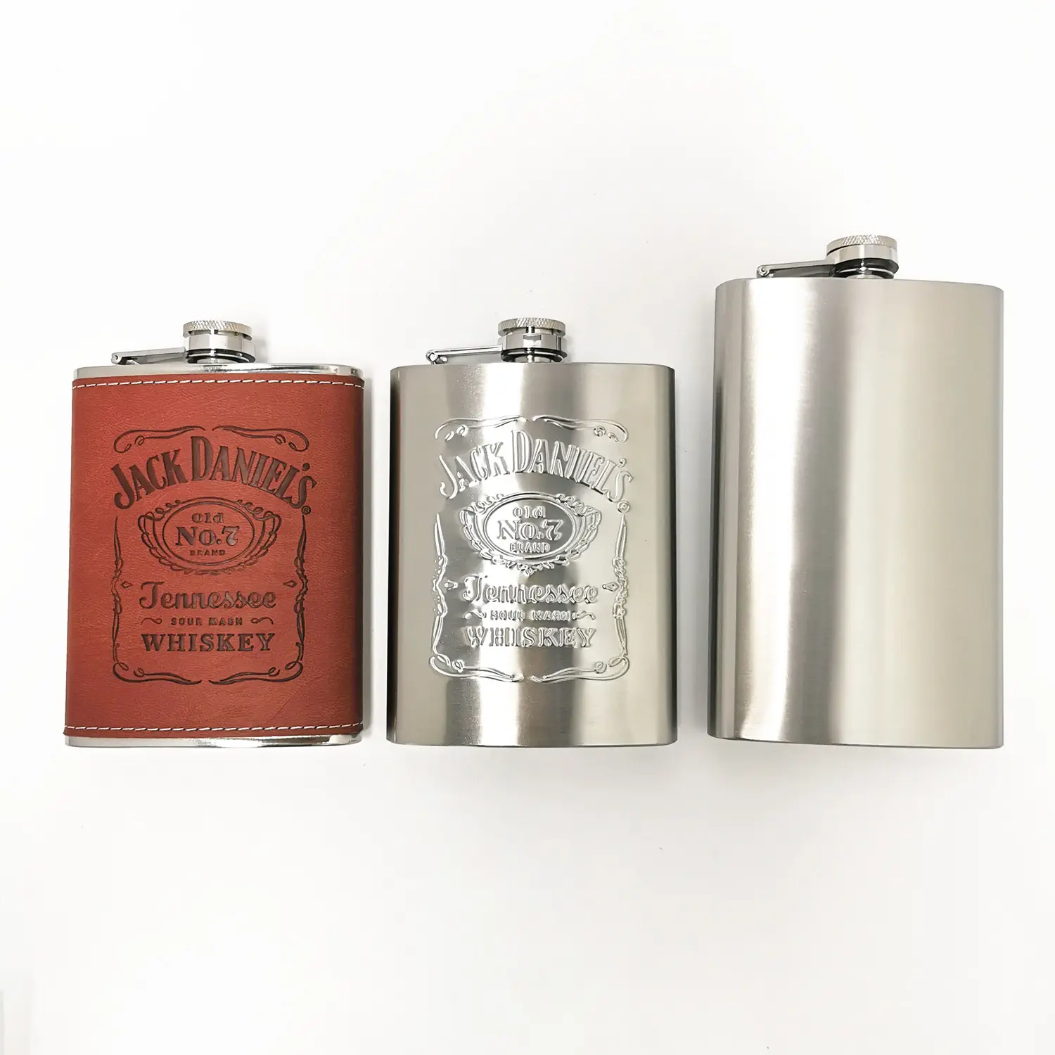 High Quality Whisky Flask Stainless Steel Mini Hip Flask with Custom Logo for Liquor Drinking