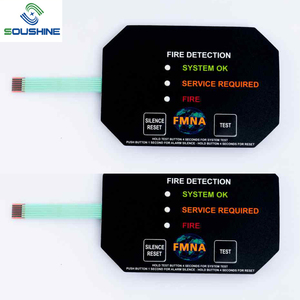 Teclado con interruptor de membrana con pantalla táctil para aplicaciones de electrodomésticos - Product Image 5