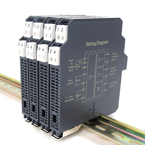 Aislador de señal USB, separador de señal de 4-20mA 1 entrada 1 salida 2 Salida 0-10V