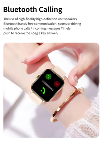 Đồng hồ thông minh CY13 NFC BT gọi điện điều khiển nhạc đo nhịp tim thời trang nữ - Product Image 4