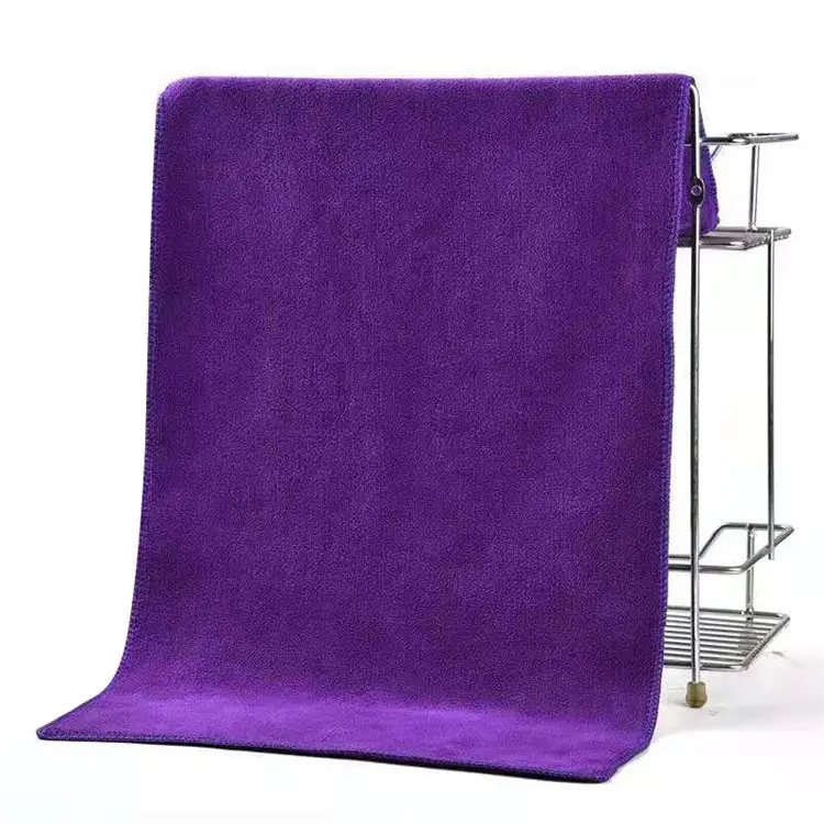 100% Polyester Microfiber Towel For Car Cleaning Hair Drying Customized Microfiber Towel