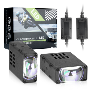 Rcj 2025 Hot Bán 30W Mini New Lái Xe Đèn Phụ Trợ 6000/3000K Nhiệt Độ Màu Đèn Sương Mù Cho Xe Máy Xe Đạp - Product Image 1