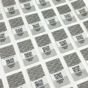 QR kodu ile özelleştirilmiş güvenlik etiketleri kurcalamaya dayanıklı mikro Nano anti-sahte çıkartmalar - Product Image 5