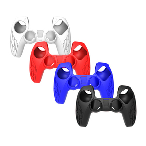 PlayStation 5 4 denetleyici kapak için özelleştirilmiş silikon kılıf PS5 denetleyici kapak kılıf için Gamepad koruyucu kabuk kauçuk cilt - Product Image 3