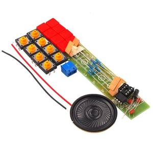 DIY elektronik kiti Set NE555 klavye kiti sekiz notlar kaynak uygulama eğlenceli öğretim eğitim - Product Image 2