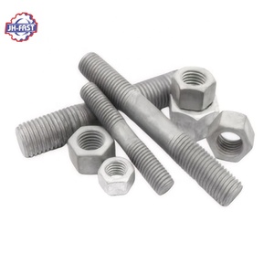 Dacromet din975 din976 din938 đôi kết thúc <span class=keywords><strong>Stud</strong></span> Bolt Threaded Rod 12 HDG 3000 mét nhúng nóng mạ kẽm <span class=keywords><strong>Stud</strong></span> Bolt Đen kết thúc - Product Image 3