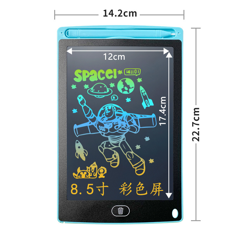 Type D-8.5 inch blue + color