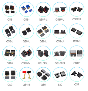 Vàng QS5-2P mạ đạn kết nối cho RC xe ESC Pin FPV drone Ebike hệ thống điện đồng liên hệ với Hàn LiPo pin phích cắm - Product Image 5