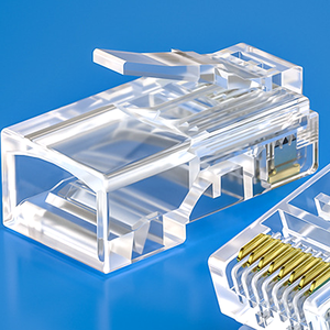 <strong>Standard</strong> high quality Cat5e Plug compliant with TIA/EIA-<strong>568A</strong>/B <strong>standards</strong> Cat5e RJ45 Connector for network cabling - Product Image 2