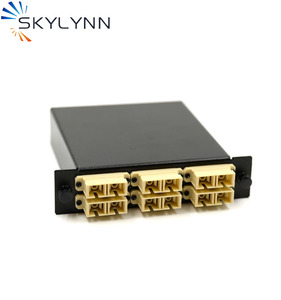 MTP MPO Rack Mounted 4U Módulo Chasis Equipo de panel de conexión de fibra óptica - Product Image 5