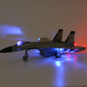 ダイキャストシミュレーション合金戦闘機B2ラファールモデル音と光プルバック航空軍のファン航空機のおもちゃディスプレイ金属のおもちゃ - Product Image 4