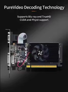 低プロファイルGPU Nv Idia Geforce GT610 2GB GDDR3 VGAグラフィックスカードGT610 35W 64ビットPCグラフィックスカード高速配信 - Product Image 2
