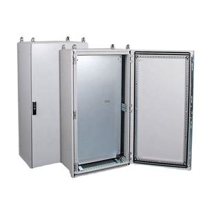 SAIP/SAIPWELL IP55 9-Foled Floor Stand Electrical Nine Folded Cabinet and Control Panel Board Customization <strong>Enclosures</strong> - Product Image 1