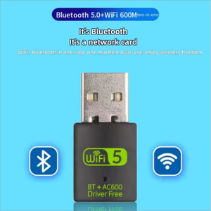 USB беспроводной сетевой адаптер 600 Мбит/с двухдиапазонный драйвер беспроводной карты Бесплатная версия 2 в 1 - Product Image 6
