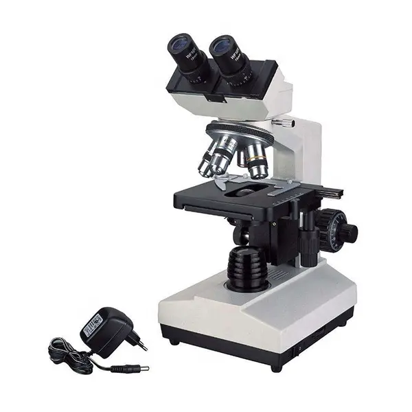 Microscopio biológico óptico Ysenmed con cabezal binocular de alta calidad utilizado en enseñanza escolar e investigación de laboratorio