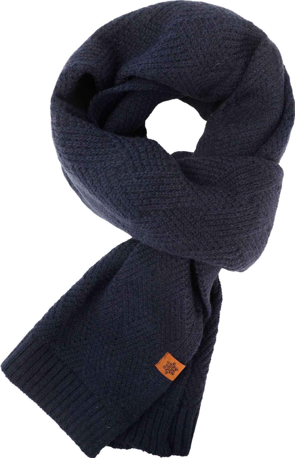 Foulard bleu marine