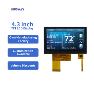 4.3 Inch Ips <strong>Lcd</strong> Touch <strong>Display</strong> Suppliers Tft Module Screen <strong>with</strong> Capacitive Touch Panel - Product Image 1