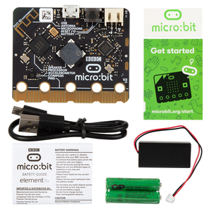 RoboWiz Basic Starter Kit für BBC Micro:Bit V2.2 Grafische Programmierung mit Batterie - Product Image 1