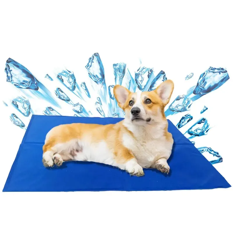 Venda Por Atacado Fábrica Vender Evitar Superaquecimento Dog Cooling Mat Ideal Pet Cool Pad Para Casa E Viagem Gel Pad
