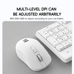 Conjunto combinado de teclado y ratón inalámbricos Bluetooth al por mayor con receptor Nano USB - Product Image 5