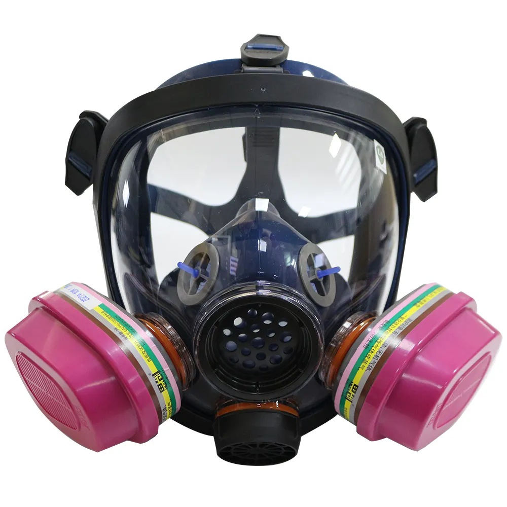 CNSTRONG 2024 masker gas darurat radiasi nuklir ukuran besar CNSTRONG dengan bahan kimia industri perlindungan Nuklir masker Gas Bayonet ganda
