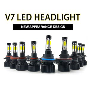Auto <strong>LED</strong> Lighting System V7 H7 H11 H4 9006 Bus Headlamps 4 Sides 12V Vehicle Cars <strong>LED</strong> Headlights Bulb Shape <strong>Code</strong> H1 - Product Image 4