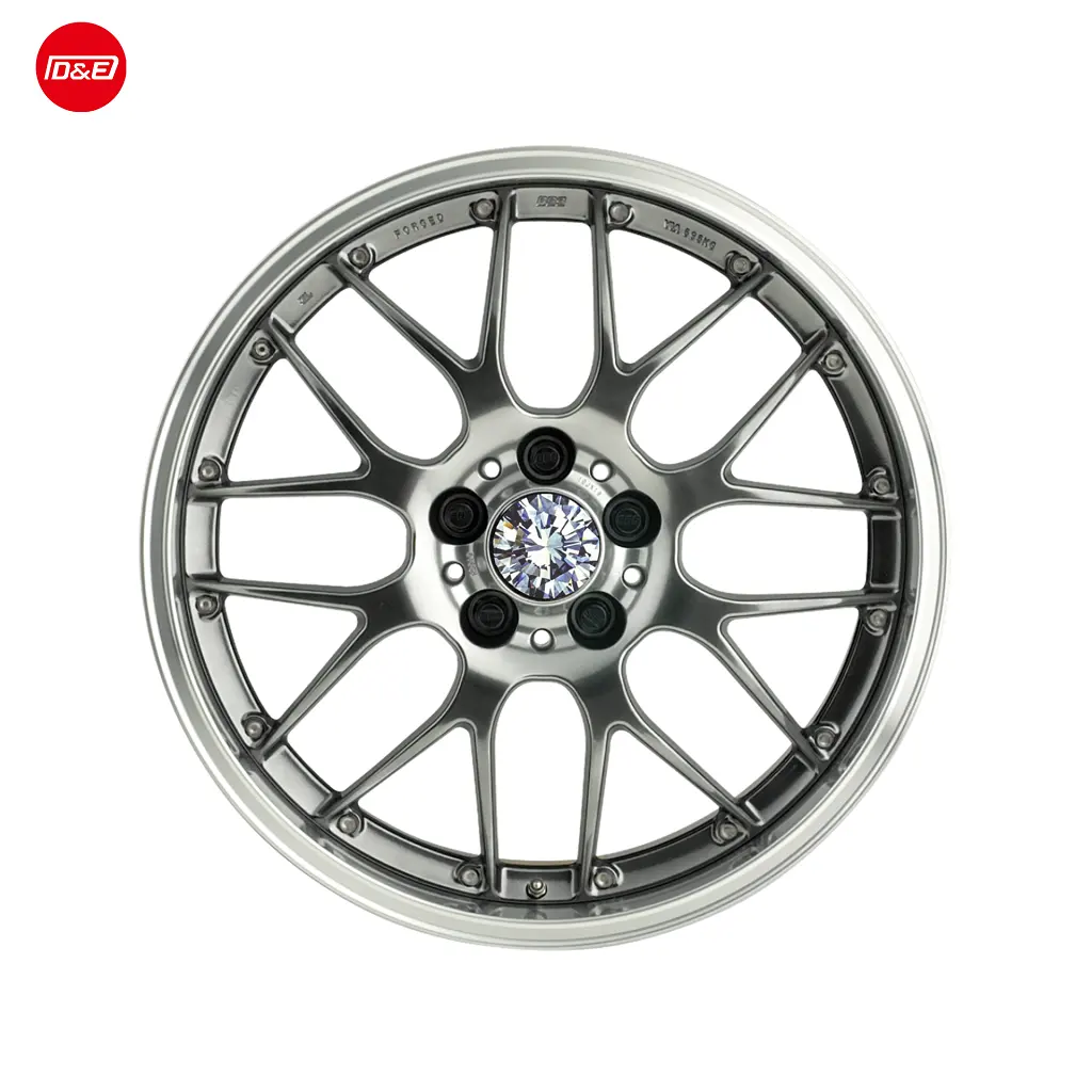 2022 Hot Sales Silver Alloy Wheels 18 inch 8.0 9.0 5*120 5*114.3 Popular Replacement Performance Wheels