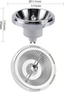 Yeni tasarım aydınlatma kupası G5.3 GU10 halojen lamba AR70 halojen ampul yansıtıcı kapak spot COB spot - Product Image 2