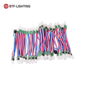 Decorazione natalizia Ip30 Ip68 corta 12V che corre corde intelligenti luce intelligente nodi Rgb Led Pixel Ws2811 - Product Image 1