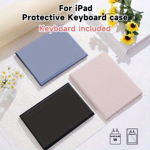 Jemdo 2,9 Zoll TPU Back Shell Tastatur hülle Set für iPad Air 1/2/3/4/5 Inklusive Pen Slot Cover für iPad Pro