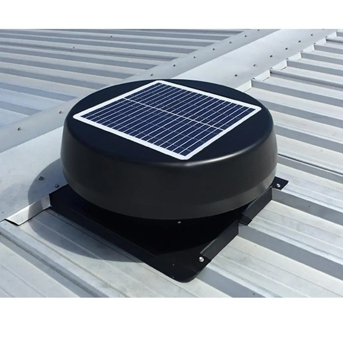 25W năng lượng xanh vắt năng lượng mặt trời mái Fan Vent cho nhà năng lượng mặt trời bảng điều khiển thông gió quạt có thể sạc lại điện gác mái thông gió