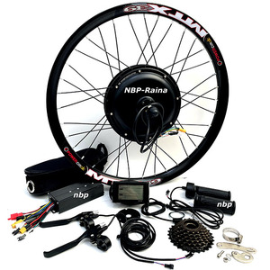 UK Stock Fast Delivery 52v2000w Max <strong>Speed</strong> 70km/h Electric Bicycle Conversion Kit with 40A Dual Hall <strong>Controller</strong> Ebike Kit - Product Image 1