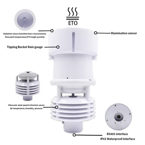 LORA LORAWAN WIFI 4G SERVER SOFTWARE <strong>RS485</strong> <strong>MODBUS</strong> AGRO METEO WEATHER MONITORING STATION WITH OUTDOOR <strong>SENSOR</strong> WIRELESS for FARMING - Product Image 3