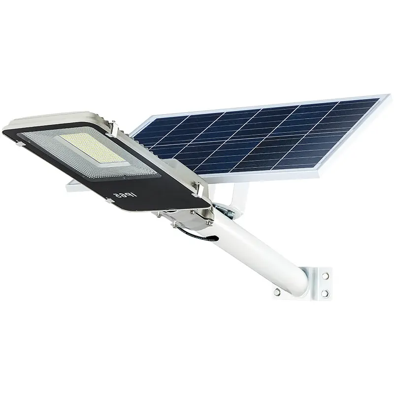 High quality smart high lumen waterproof 150w solar cell panel light pole solar led street lighting for home