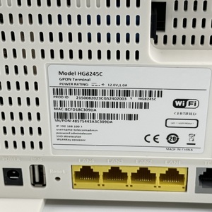 Onu modello HG8245C Firmware inglese Ftth Ont Router Wifi XPON 1GE 3FE 2TEL WIFI2.4 banda singola